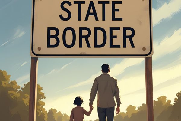Getting child support when not in same state.